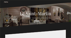 Desktop Screenshot of le-saint-martin.fr